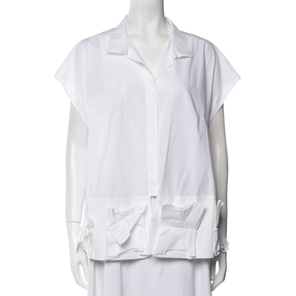 Delpozo Button-Up Top